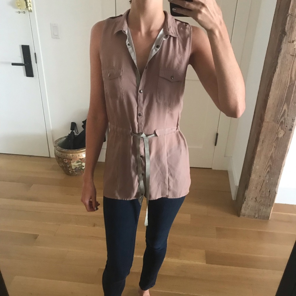 Armani Exchange Sleeveless Top